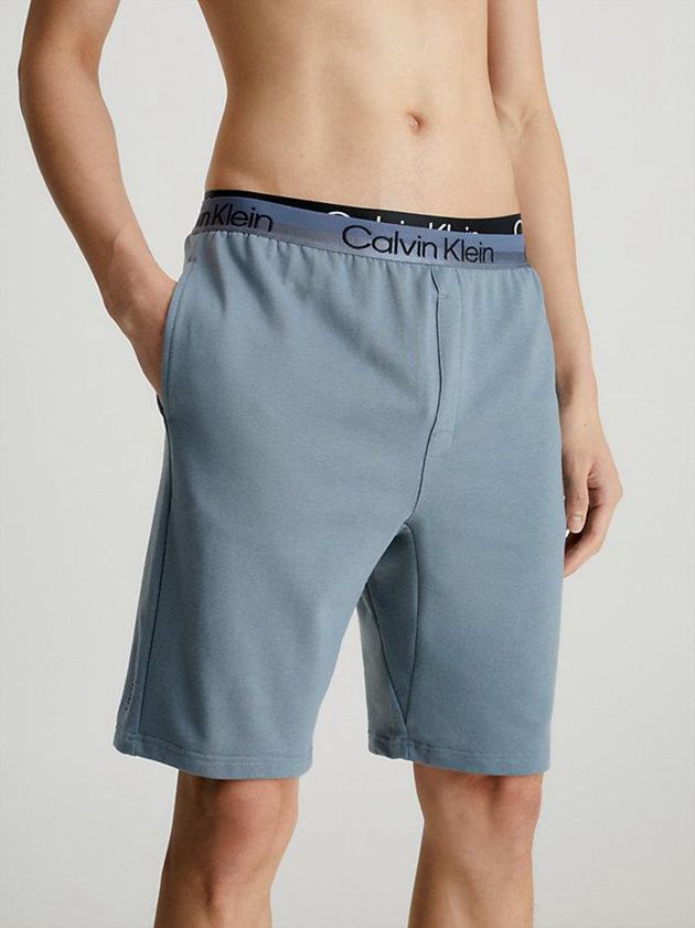 Calvin Klein USA Lounge - Modern Structure Mens Shorts Blue 2170586-NW